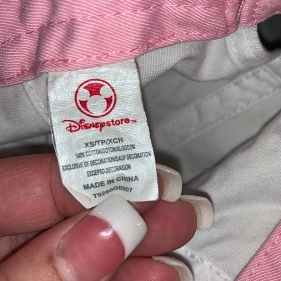 DISNEY Princess Pink & White Baseball cap XS Y2K - Picture 7 of 8